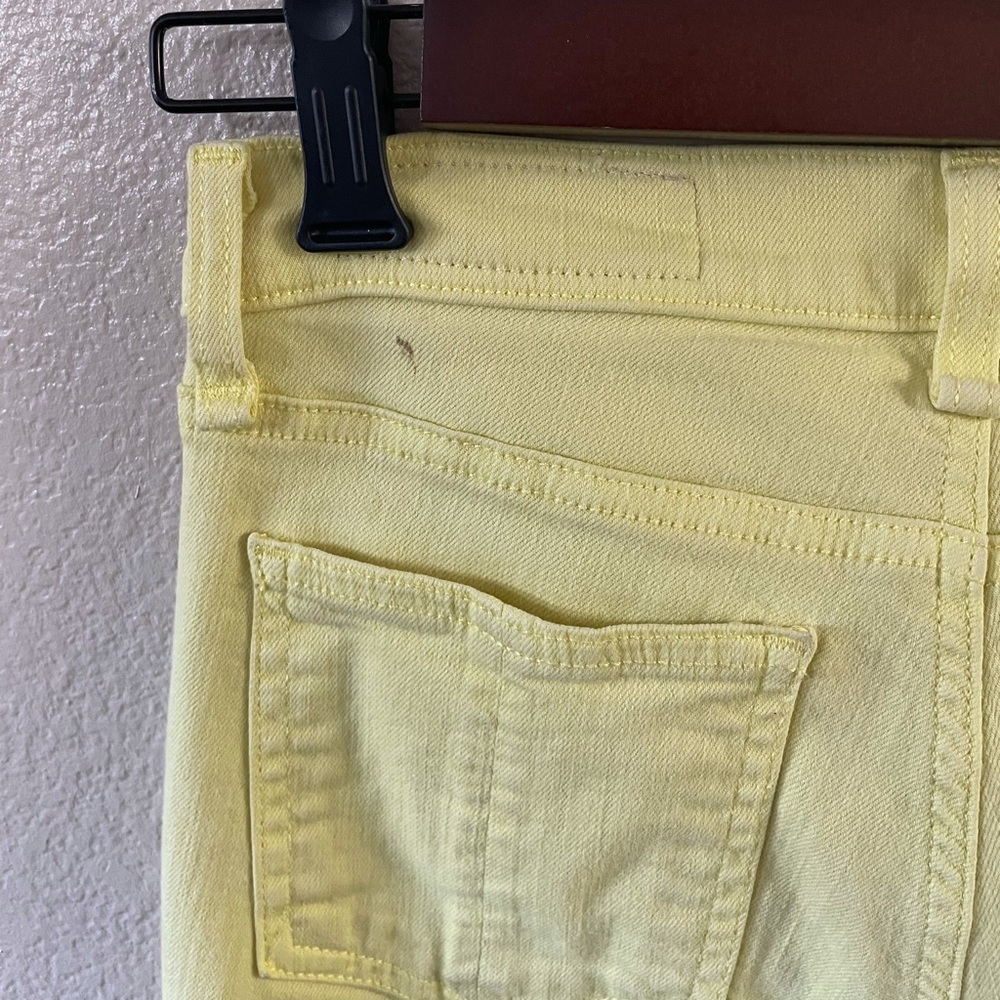 Rag & Bone Lemon Yellow Skinny Jeans - Picture 15 of 15
